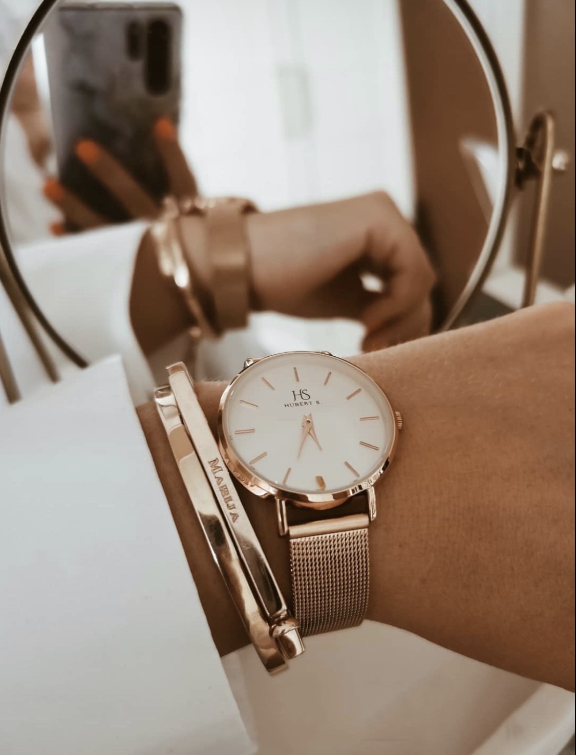 Hubert S. Rose Gold — 36mm